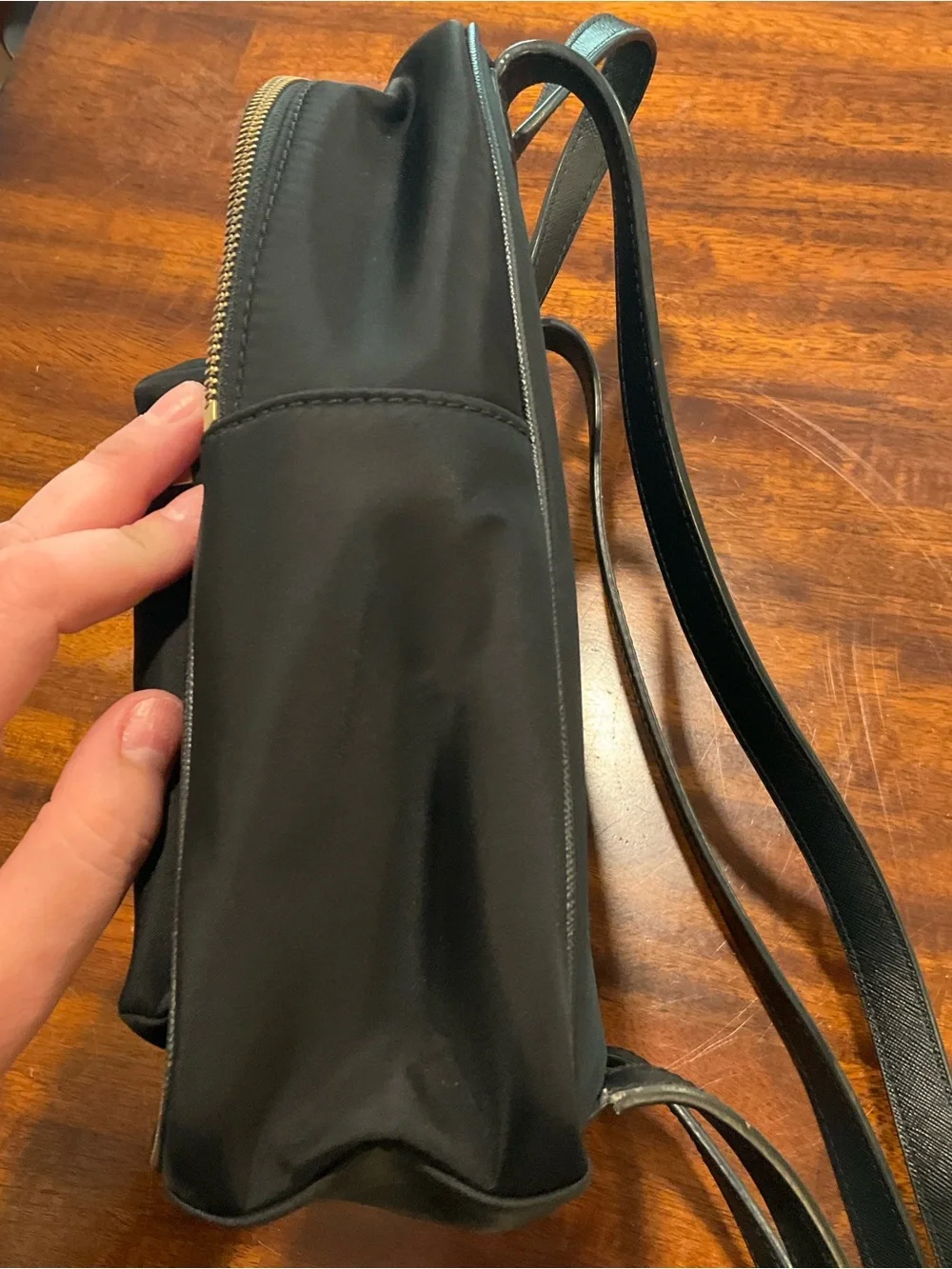 Kate Spade Mini Black Backpack - Picture 11 of 16